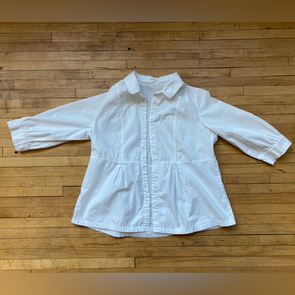 Thought White Tailored Button Down Shirt
